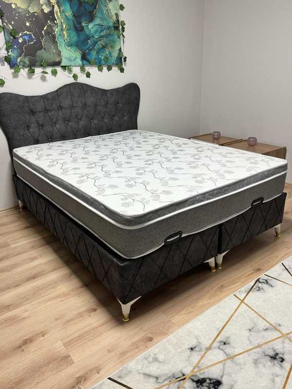 Cift Kisilik Baza Baslik Normal Yatak Model 2