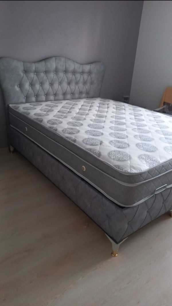 Cift Kisilik Baza Baslik Normal Yatak Model 3
