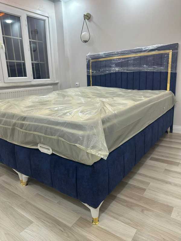 Cift Kisilik Baza Baslik Normal Yatak Model 4
