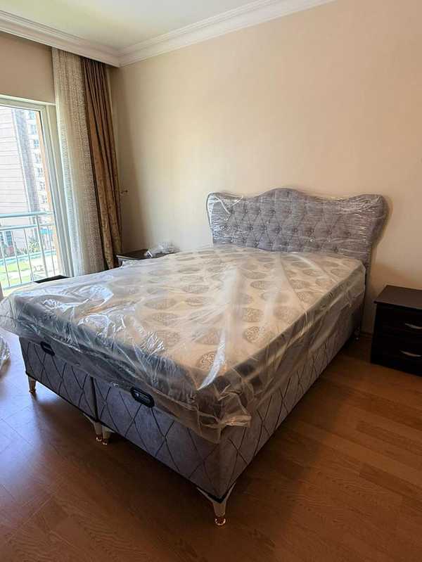 Cift Kisilik Baza Baslik Normal Yatak Model 6