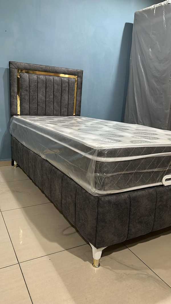 Tek Kisilik Celik Kasa Normal Yatak Model B - 1