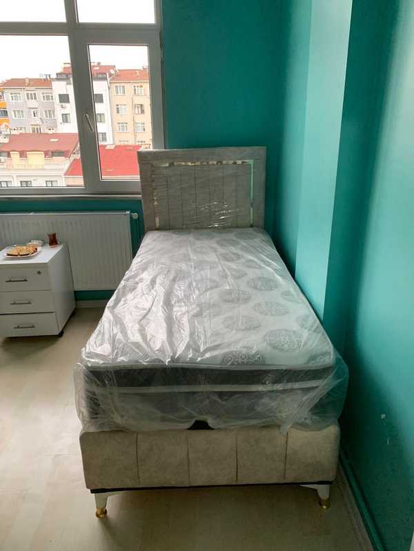 Tek Kisilik Celik Kasa Normal Yatak Model D - 1