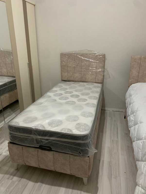 Tek Kisilik Celik Kasa Normal Yatak Model D - 2